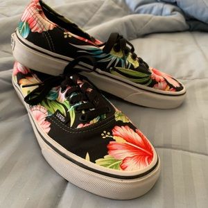 Floral Vans